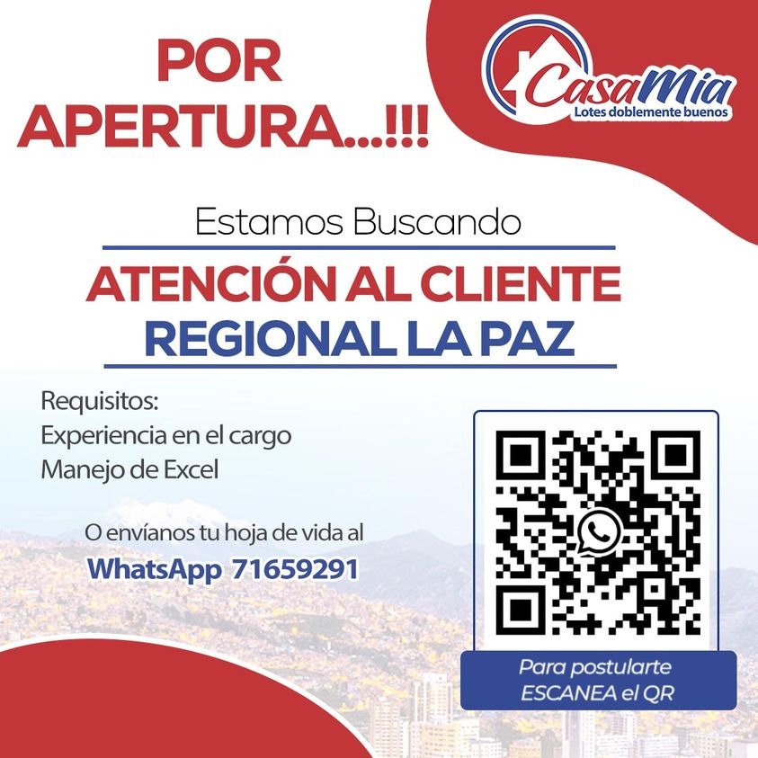 Atencion Al Cliente Trabajando Bolivia 4483